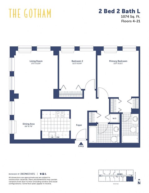the floor plan